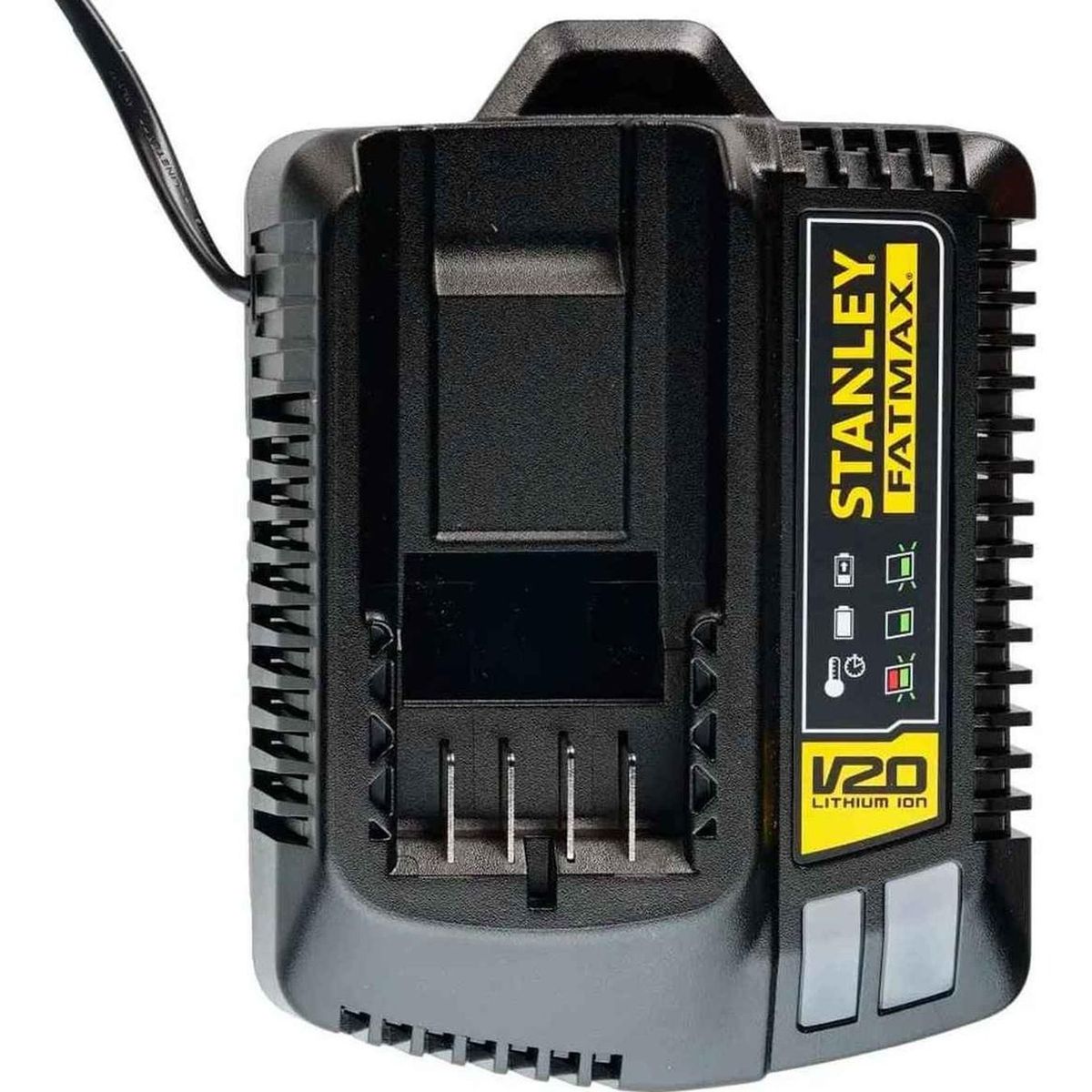 STANLEY - Cargador de Batería Ion de Litio 20 V 2.0 Ah Fatmax Stanley SC200-B2