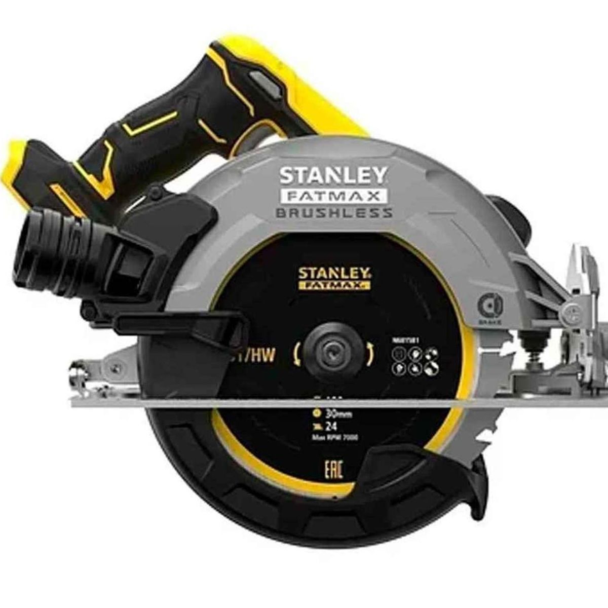STANLEY - Sierra Circular 7 1/4" 20V Fatmax 65mm Baretool Stanley SBC550-B2