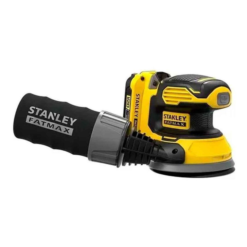 STANLEY - Lijadora Excéntrica 5" 20V Fatmax 1 Bat 2.0 Ah Stanley SCS220D1S-B2