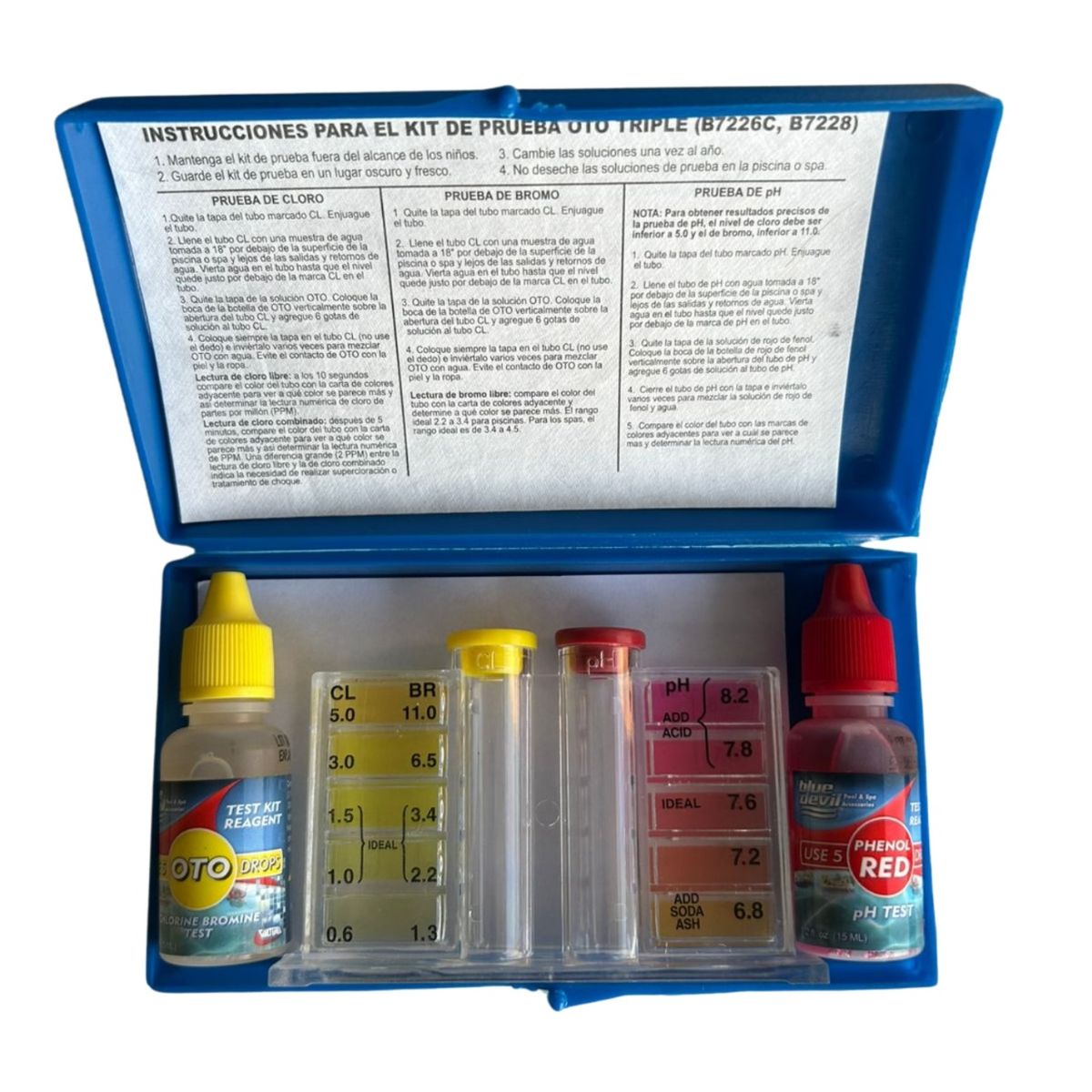 GENERICO - Analizador de Cloro y PH para piscinas