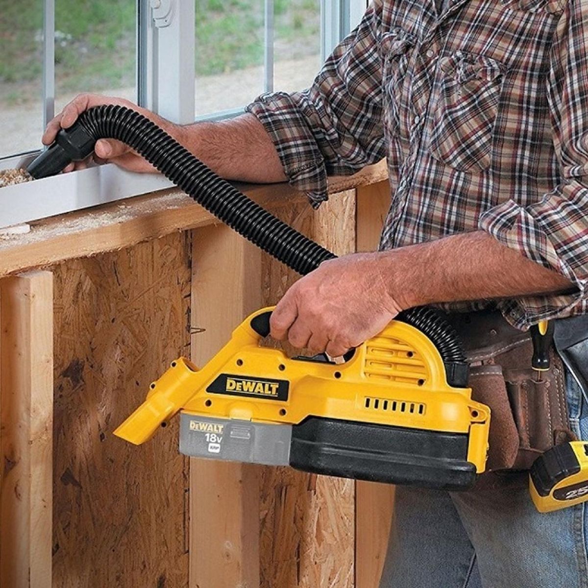 DEWALT - Aspiradora Seco/Húmedo 20 V 1.9 Lt Baretool Dewalt DCV517B: