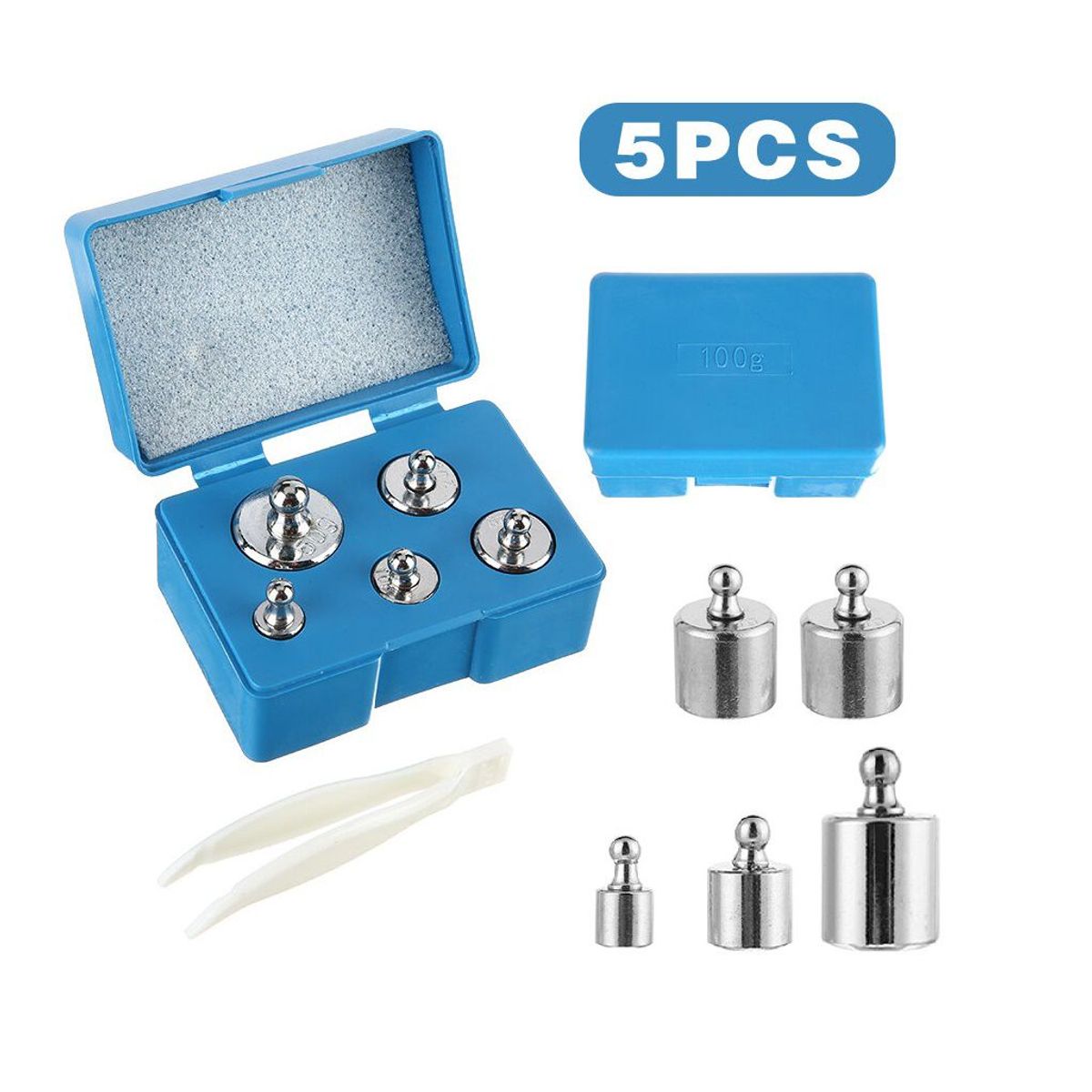 GENERICO - Pesas De Calibracion Pesas Para Calibrar Balanzas 100gr