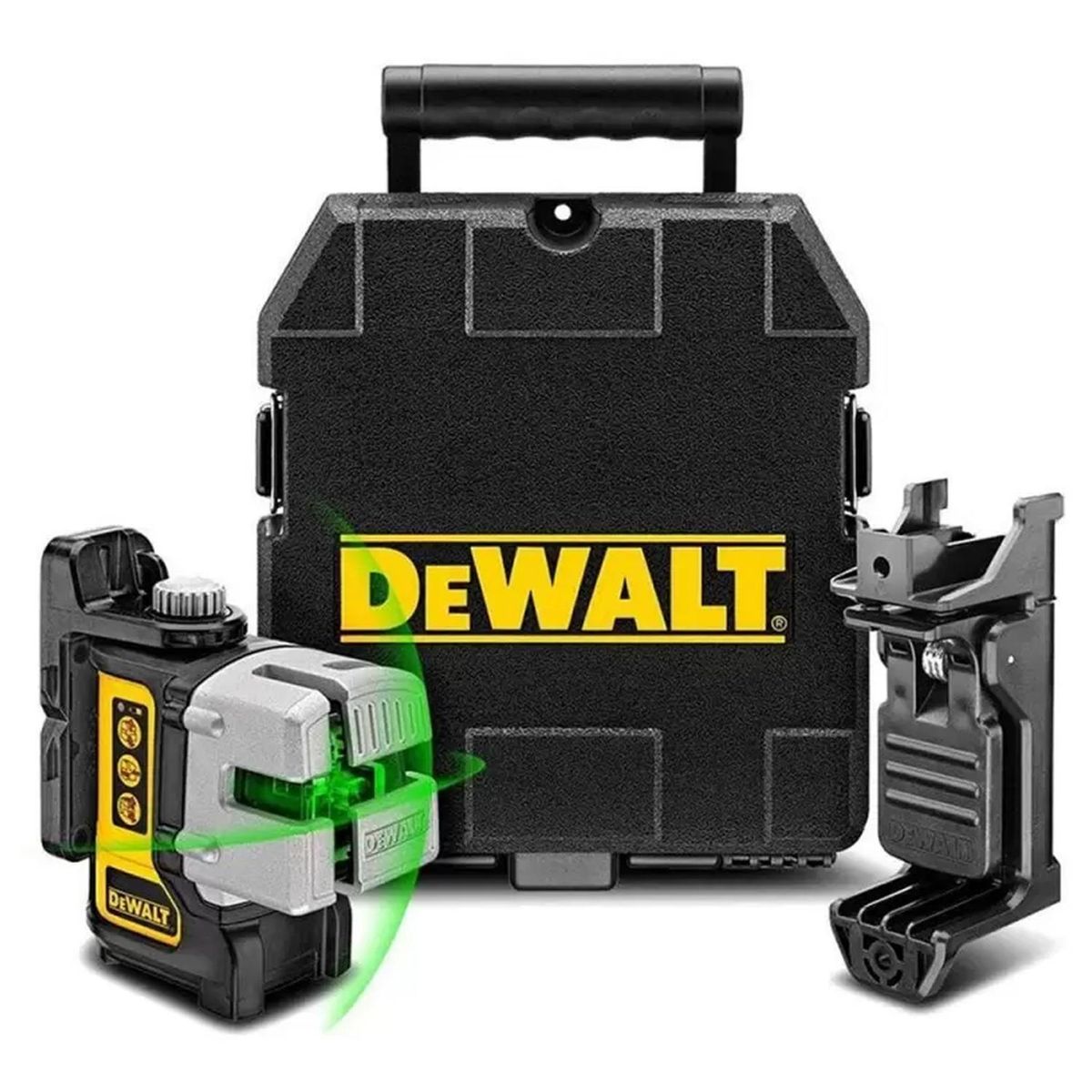 DEWALT - Nivel Láser de 3 Líneas Luz Verde 20 Mts Dewalt DW089CG
