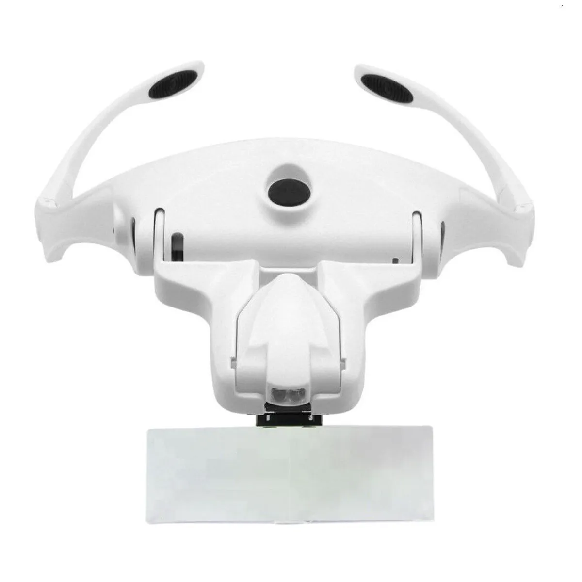 GENERICO - Lupa Lente De Cabeza Recargable Con Luz + 5 Lentes