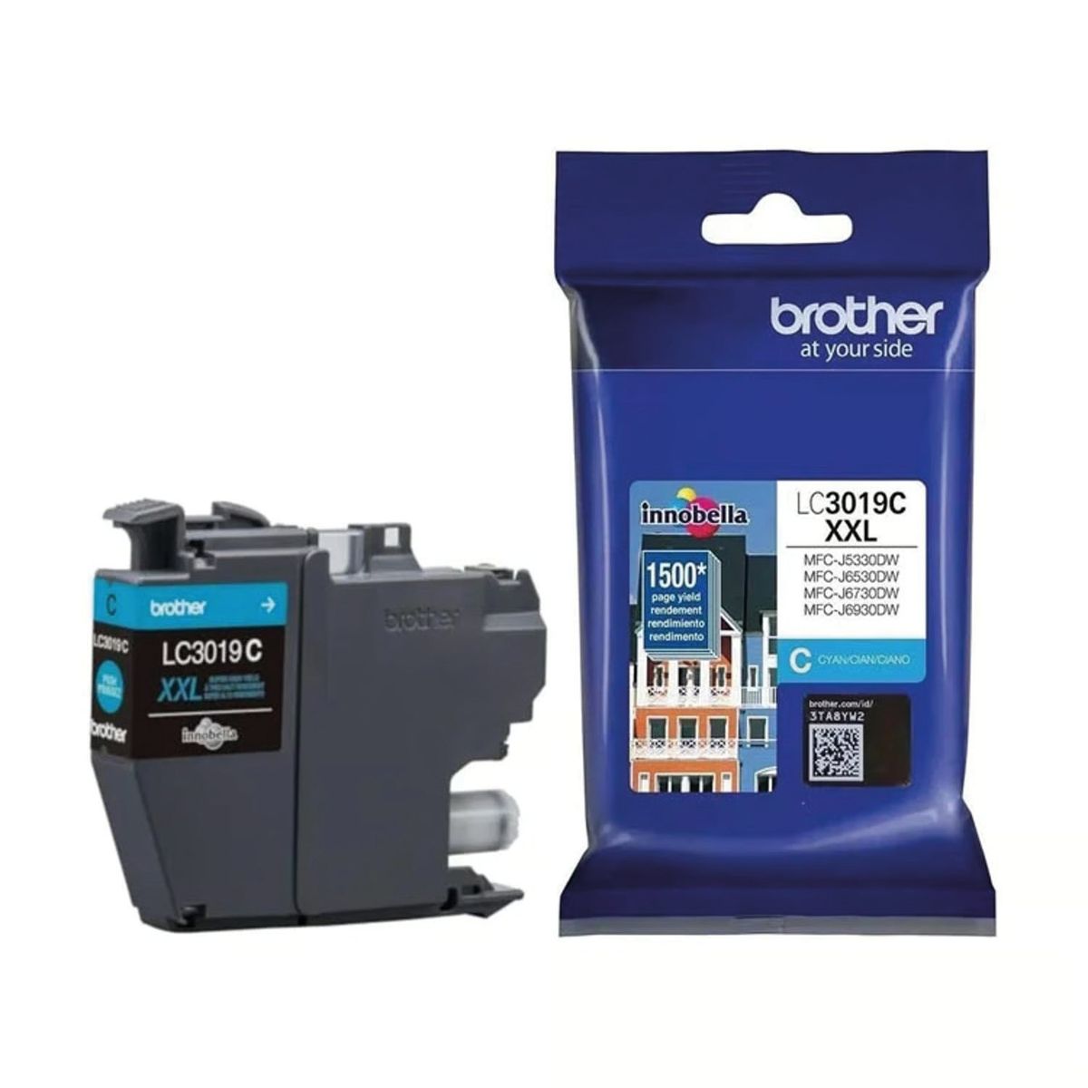 BROTHER - Cartucho De Tinta BROTHER LC-3019C CYAN