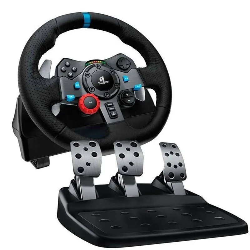 LOGITECH - Timón con pedal logitech g29 para ps5 ps4 ps3
