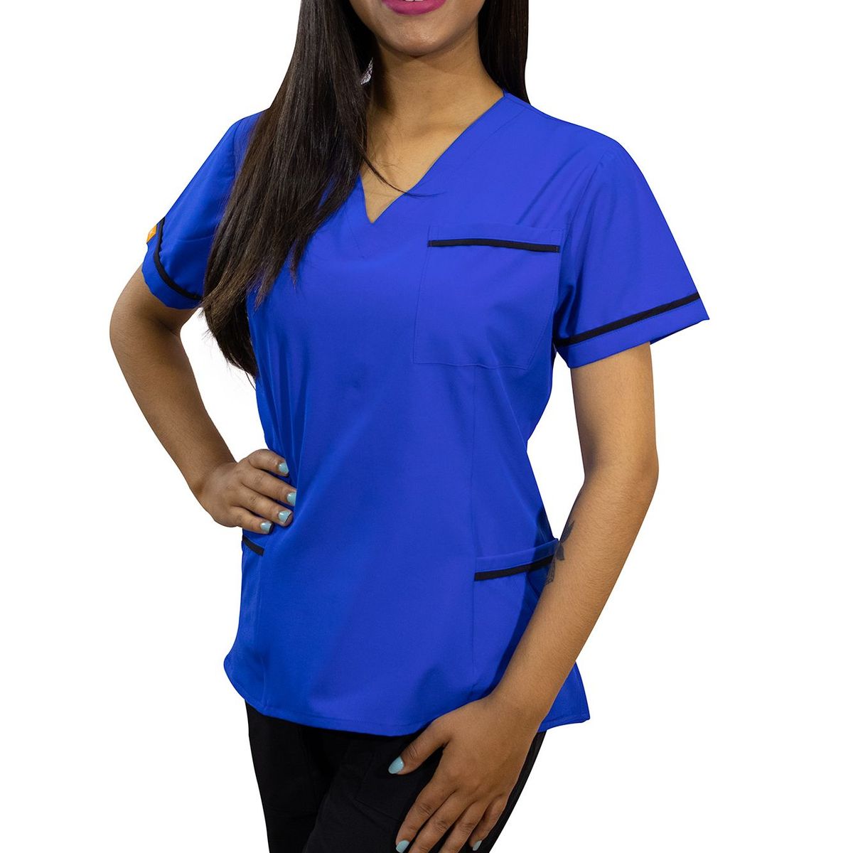 TWELVE - Twelve -conjunto scrub  Kari - azulino