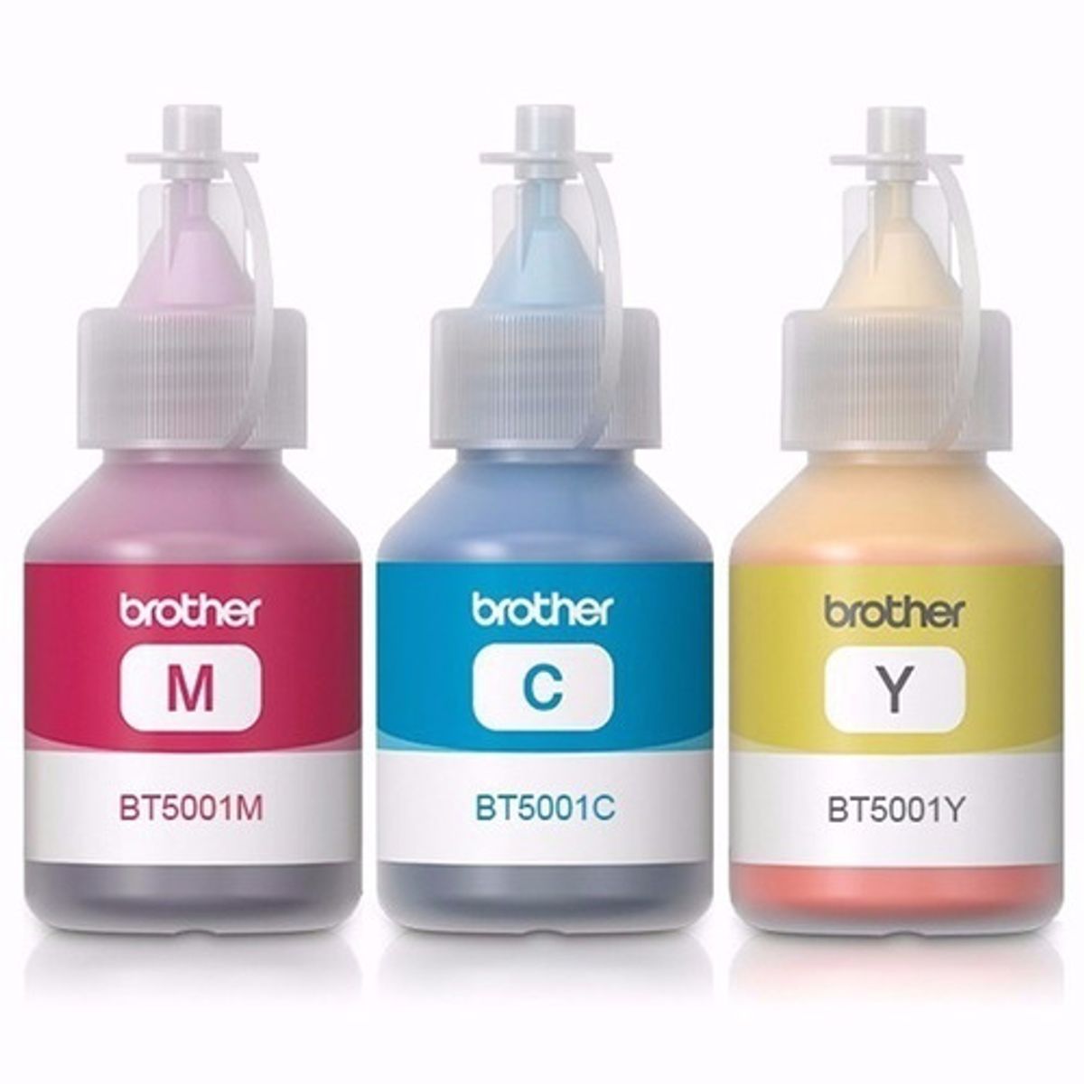 BROTHER - Botellas de tinta Brother BT5001 3PK-TANK los 3 colores