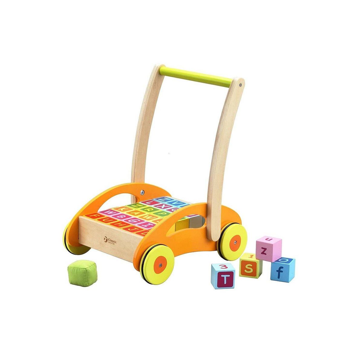 CLASSIC WORLD - Juguete Caminadora De Bebé Con Bloques