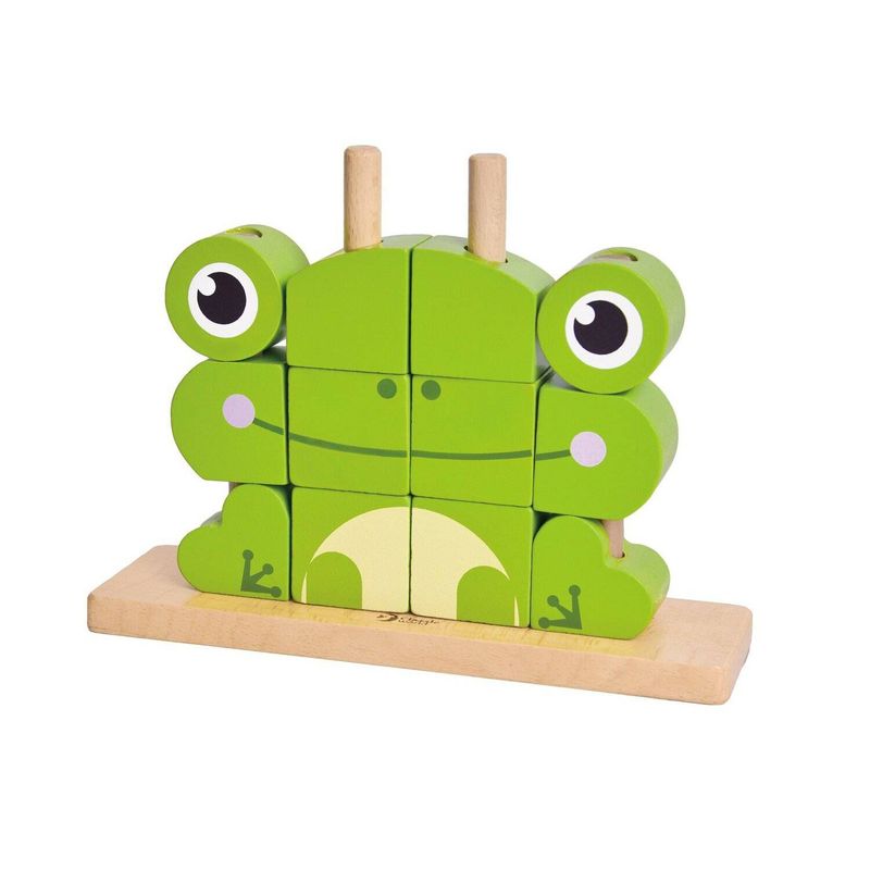 CLASSIC WORLD - Juguete de Bebé Ranita Rompecabezas Apilable