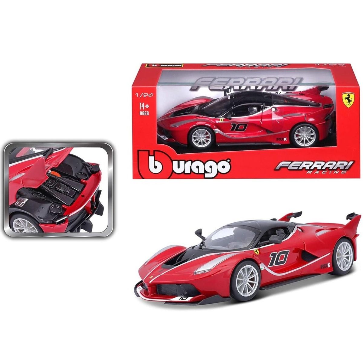 BBURAGO - AUTO COLECCIONABLE 124 FERRARI FXX K
