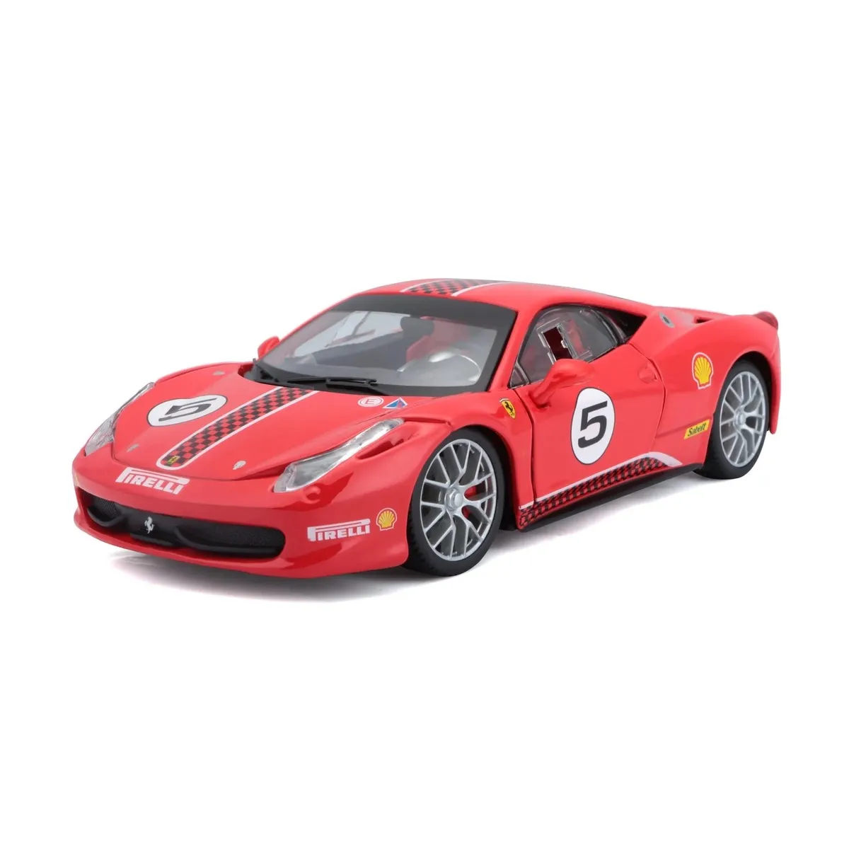 BBURAGO - Auto Coleccionable 1:24 ferrari 458 challenge italia