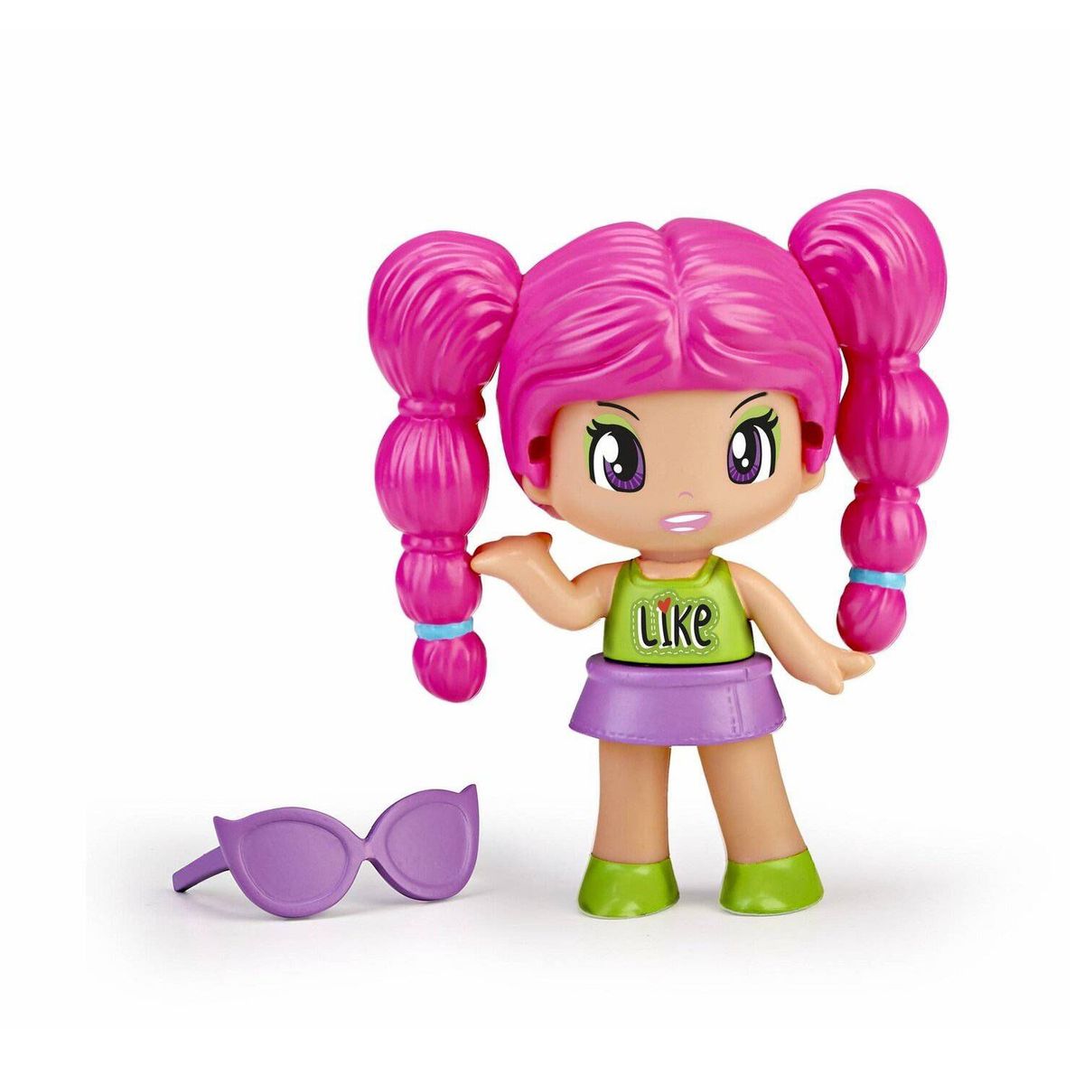 PINYPON - Juguete Muñeca Pinypon Nuevo Look Rosa