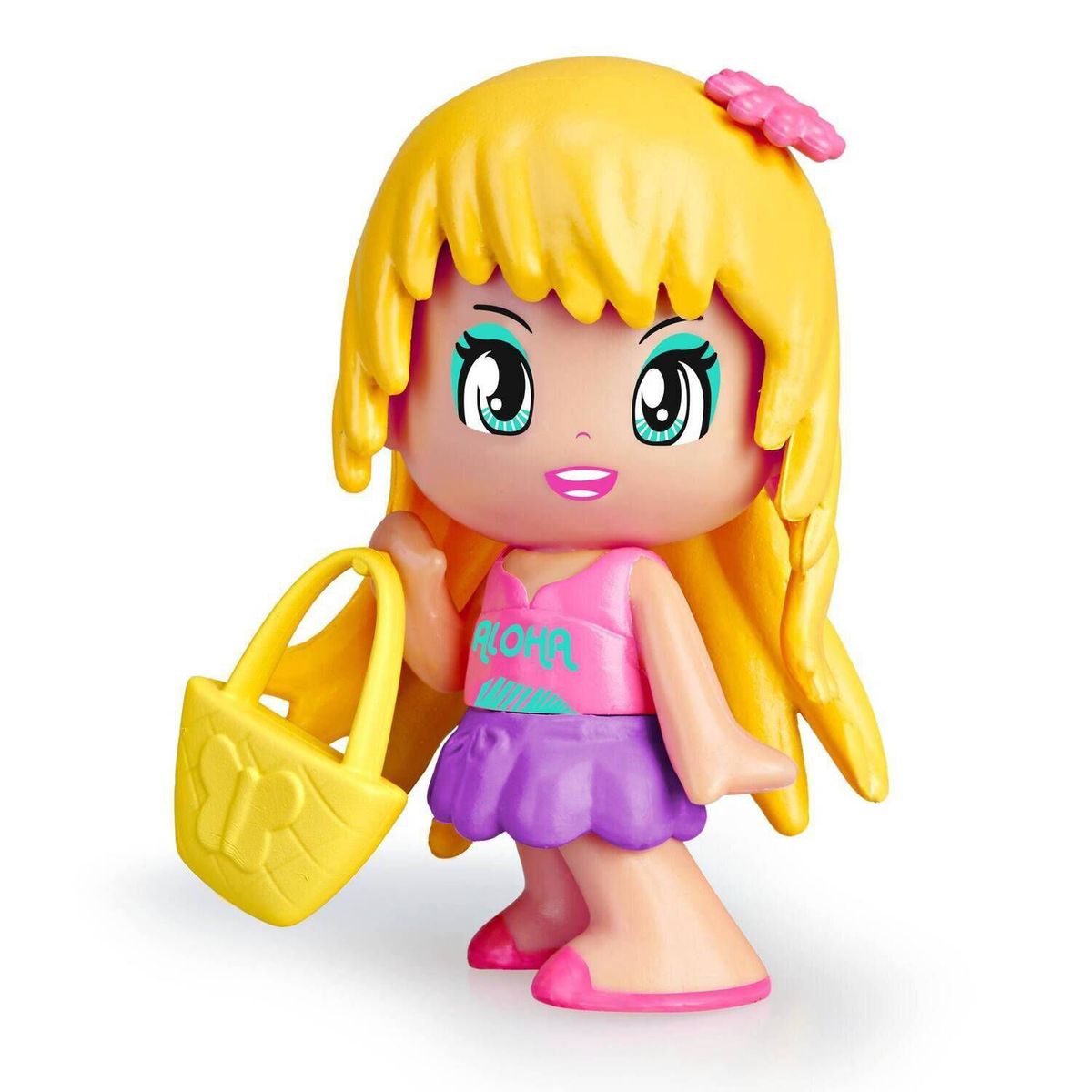 PINYPON - Juguete Muñeca Pinypon Básica de Verano Rubia