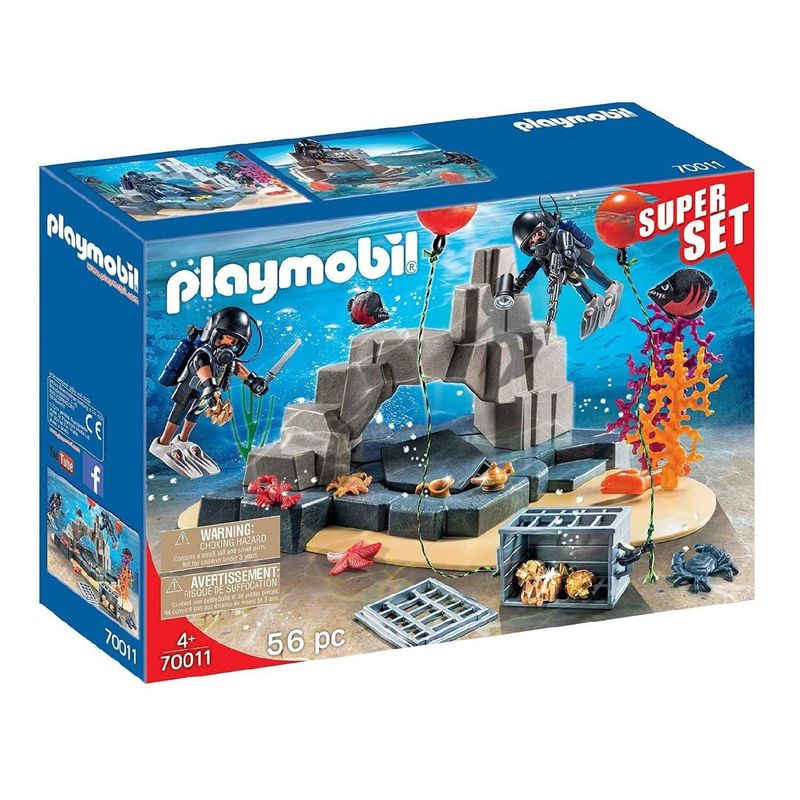 PLAYMOBIL - Playmobil Super Set Unidad de Buceo