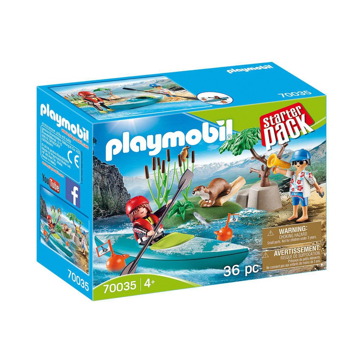 PLAYMOBIL - Playmobil Starterpack Aventura en Canoa