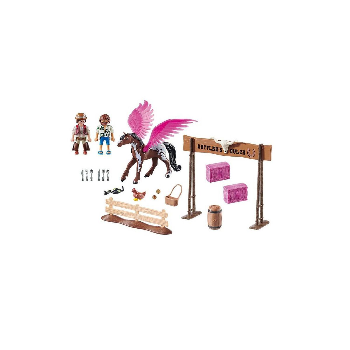 PLAYMOBIL - Playmobil Movie Marla Del y Pegaso