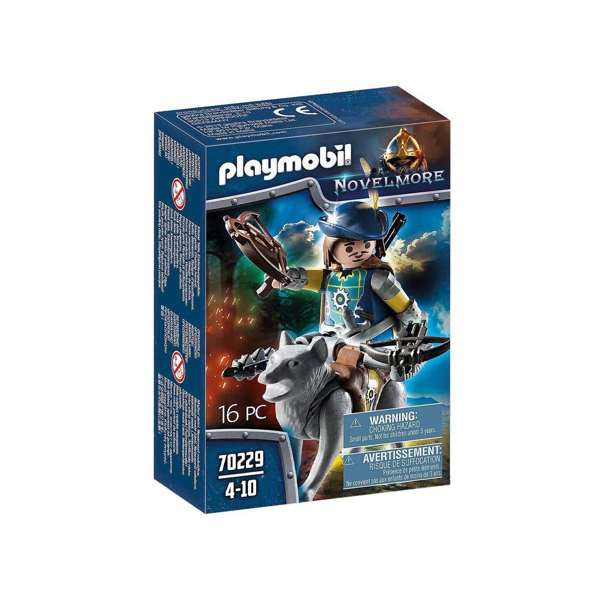 PLAYMOBIL - Playmobil Ballestero con Lobo Novelmore