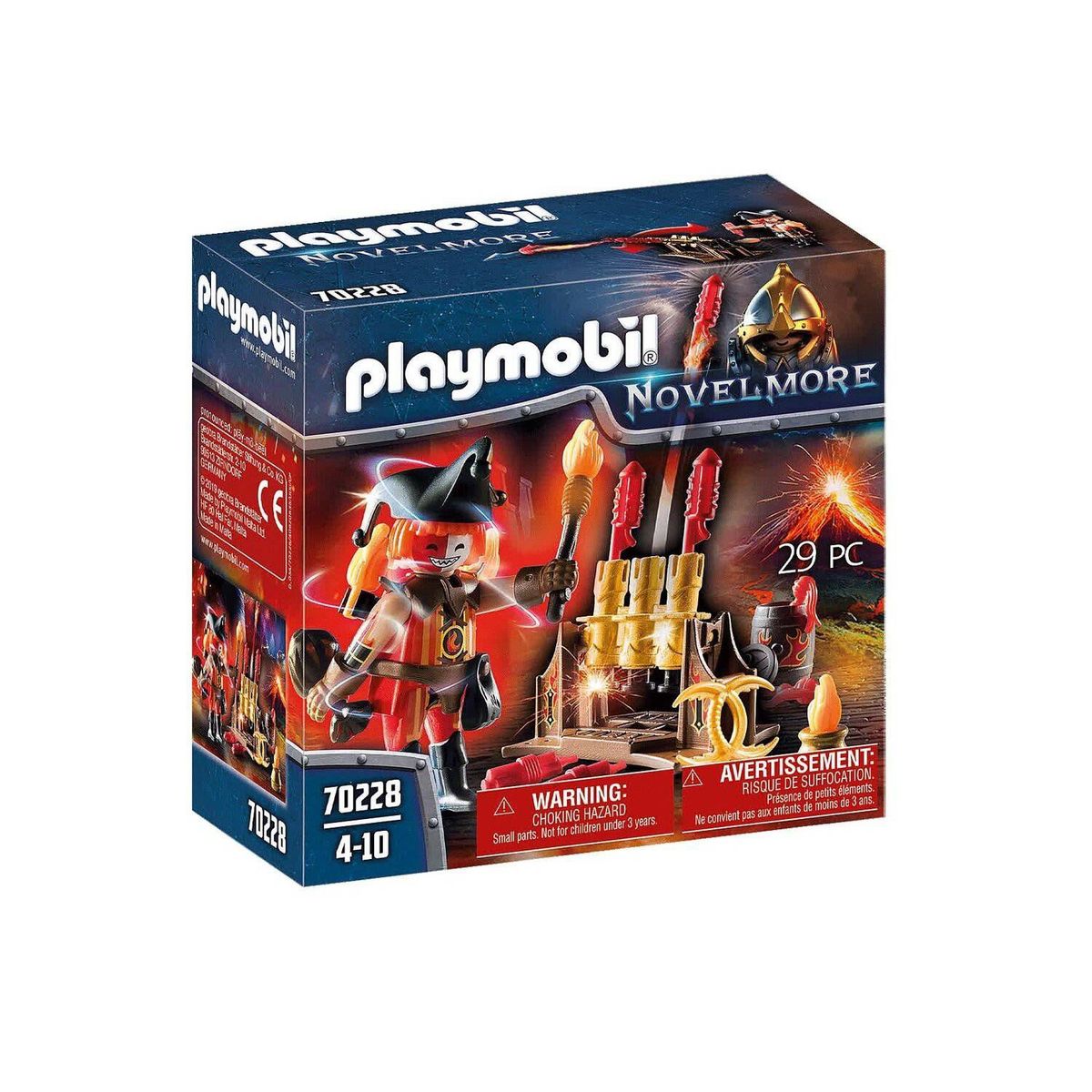 PLAYMOBIL - Playmobil Maestro Fuego con Cañon Bandidos Burnham