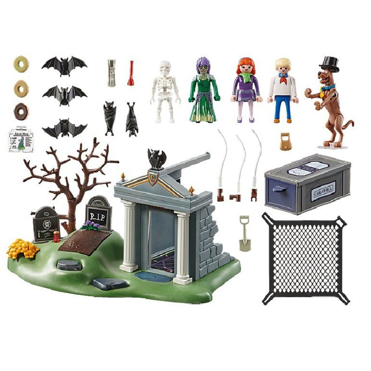 PLAYMOBIL - PlaymobilScooby-Doo Aventura en el Cementerio