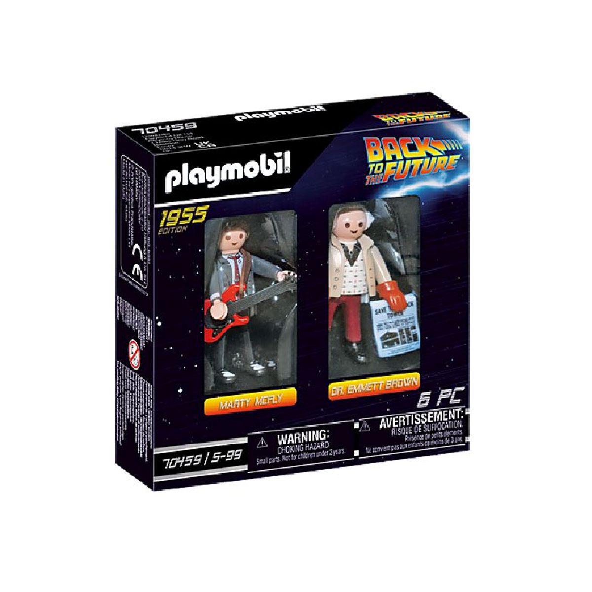 PLAYMOBIL - Playmobil Back to the Future Marty Mcfly y Dr Emmett