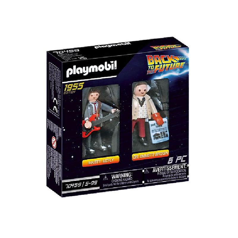PLAYMOBIL - Playmobil Back to the Future Marty Mcfly y Dr Emmett