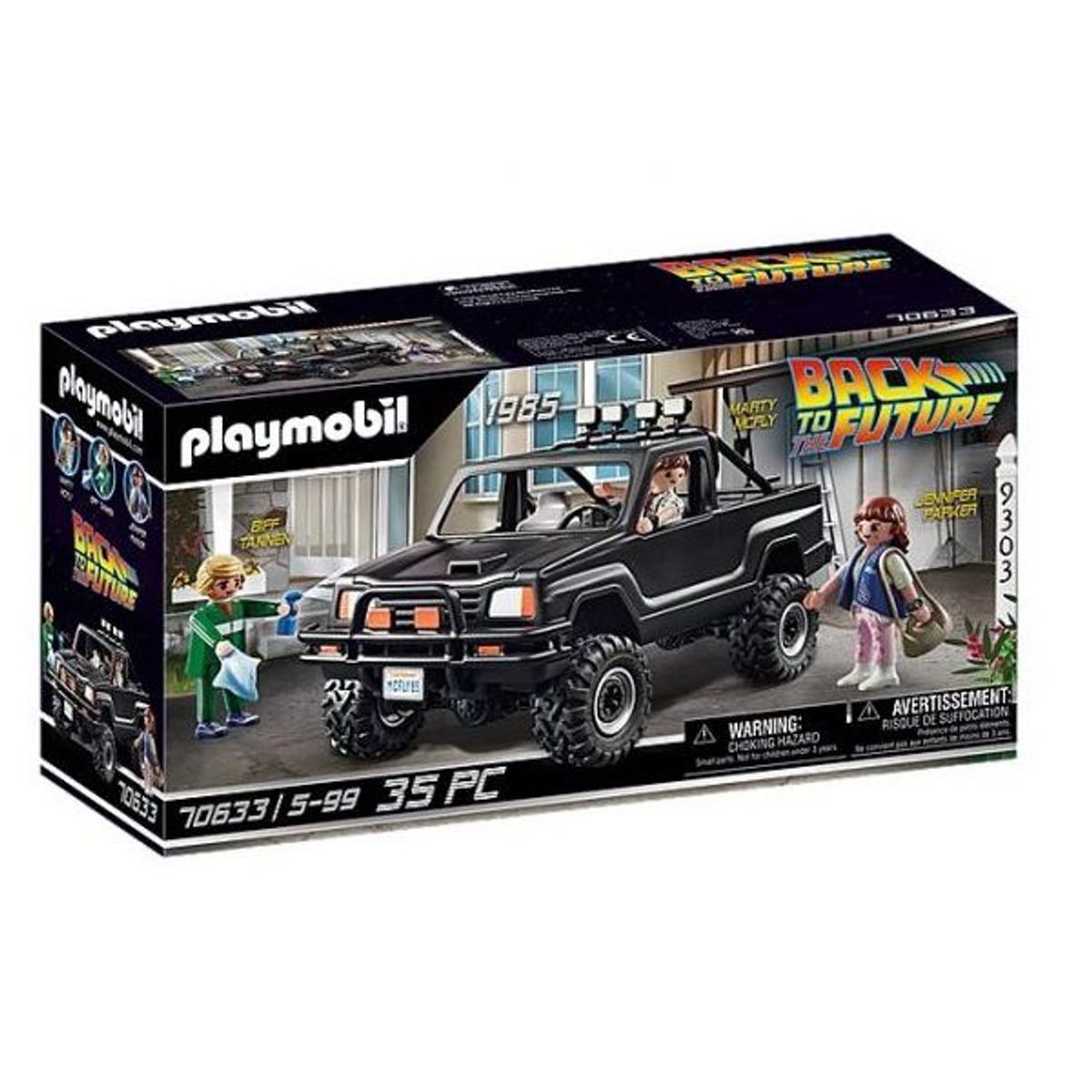PLAYMOBIL - Playmobil Back to The Future Camioneta de Marty