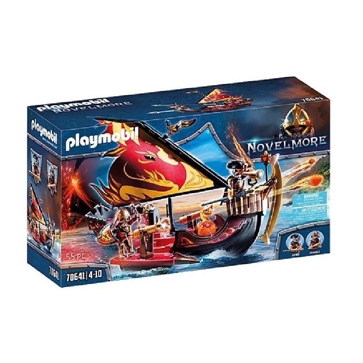 PLAYMOBIL - Playmobil Barco Bandidos de Burnham Novelmore