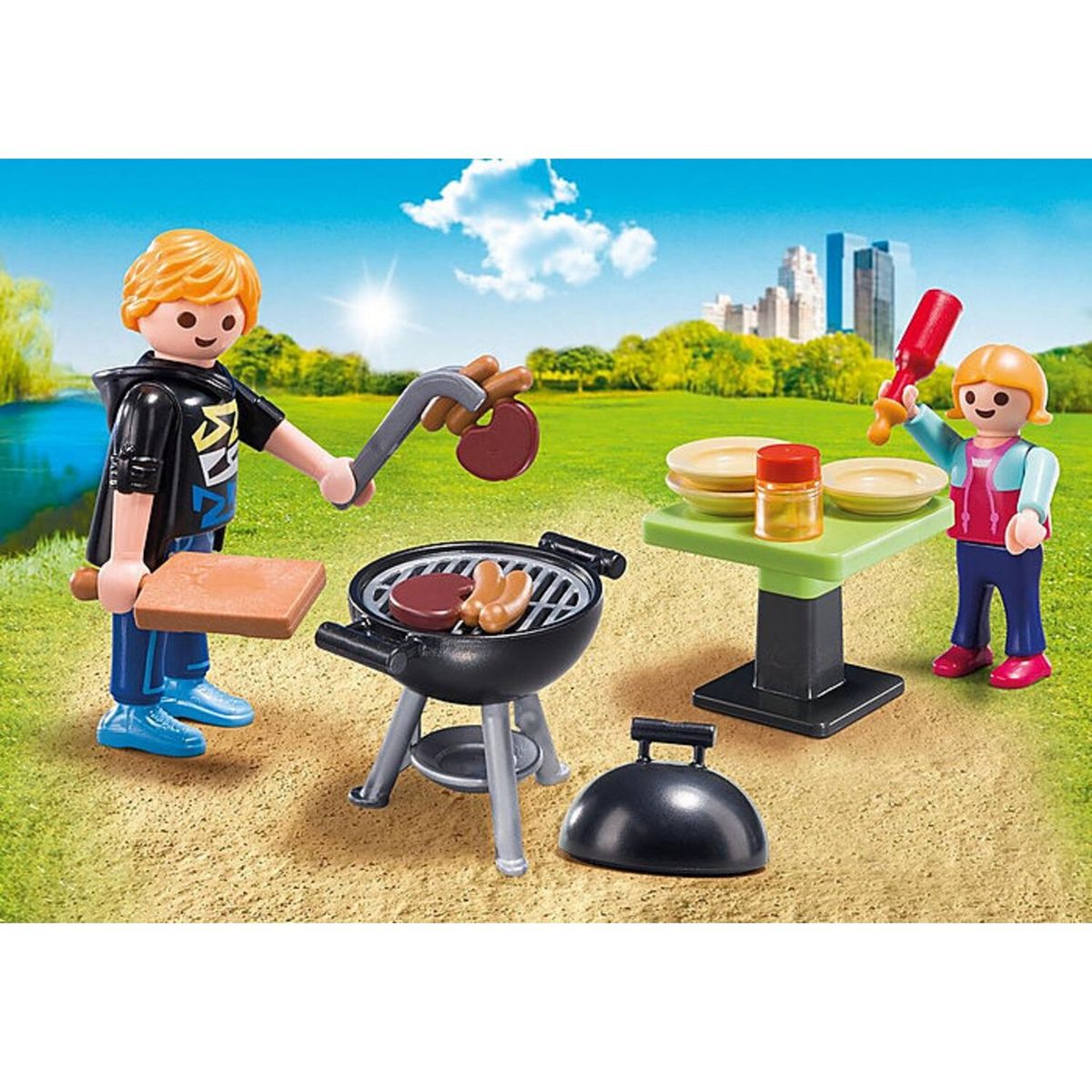 PLAYMOBIL - Playmobil Maletín Barbecue