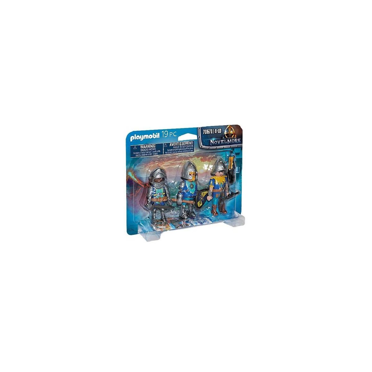 PLAYMOBIL - Playmobil Set de 3 Caballeros Novelmore