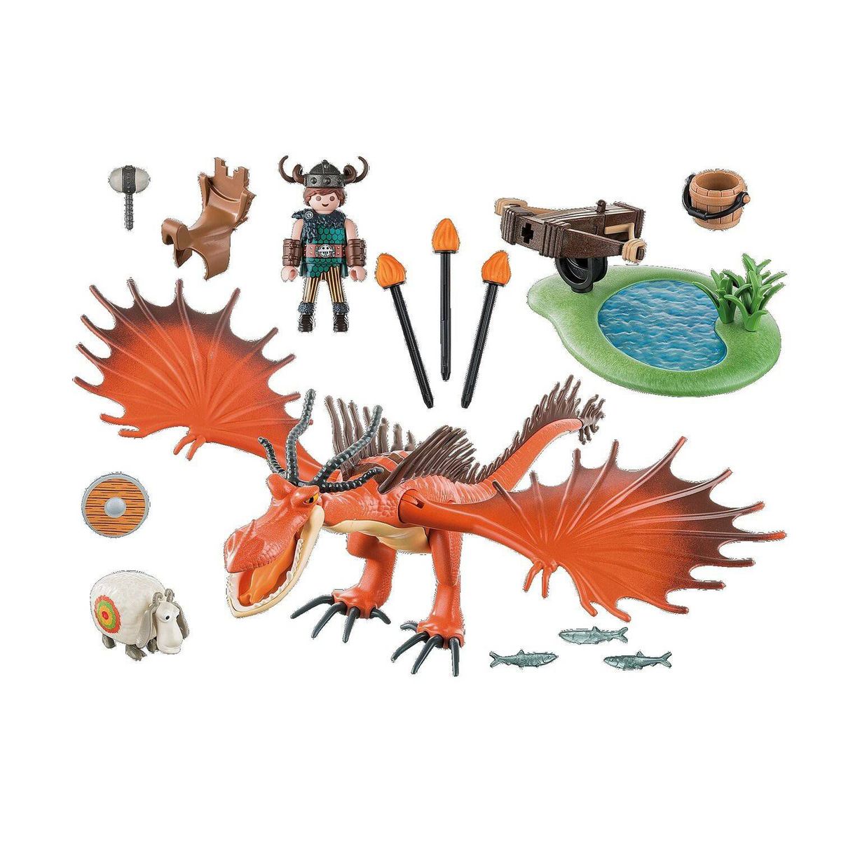 PLAYMOBIL - Playmobil Dragón y Patán Mocoso