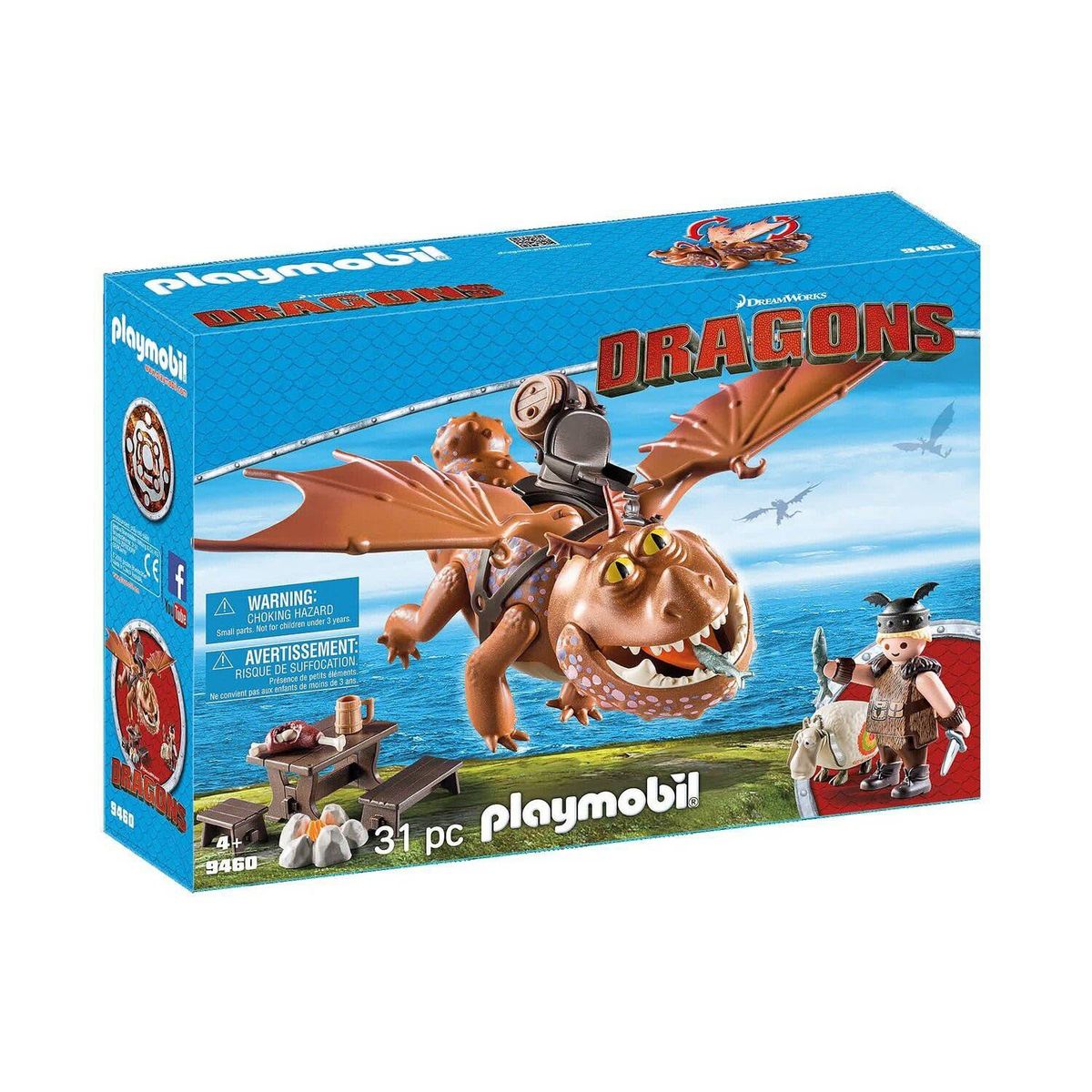 PLAYMOBIL - Playmobil Dragón Albóndiga y Patapez