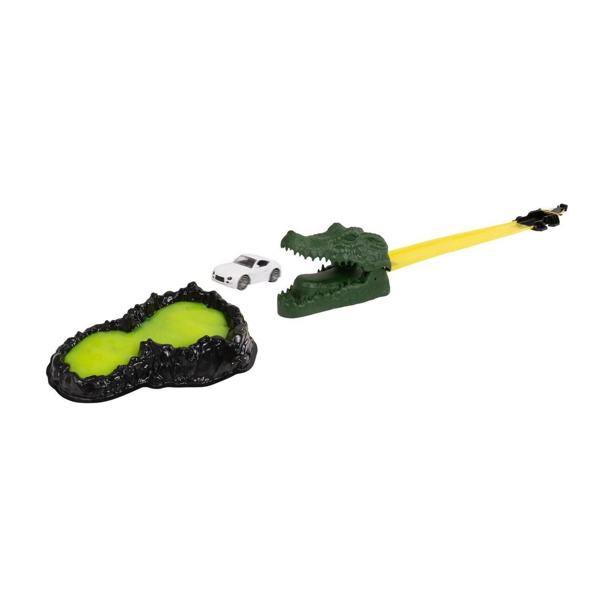 TEAMSTERZ - Juguete Pista con Lanzador Slime + Autito Teamsterz