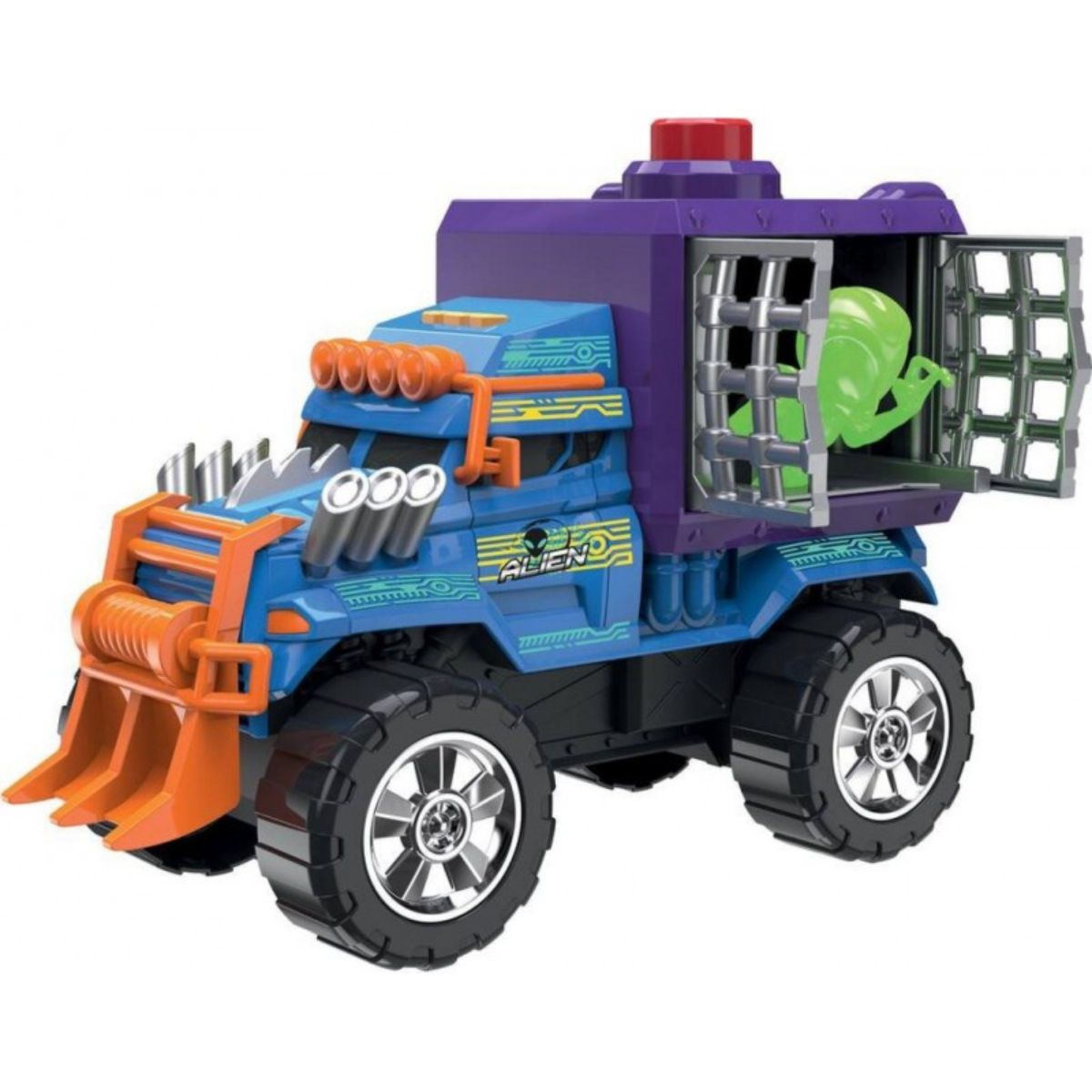 TEAMSTERZ - Juguete Carro Todoterreno Mounstro Escape del Alien