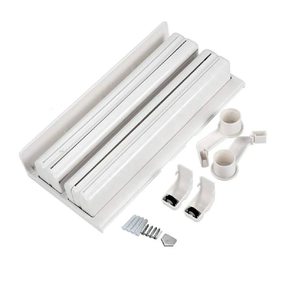 GENERICO - Dispensador de papel toalla 3 en 1 aluminio