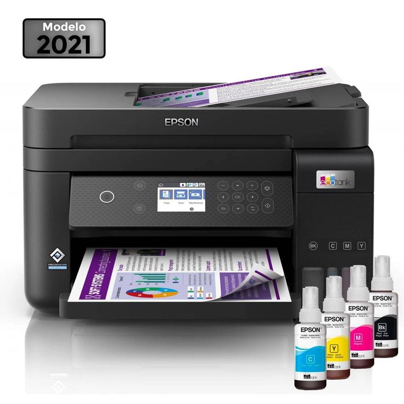 EPSON - Impresora multifuncional wifi ecotank l6270