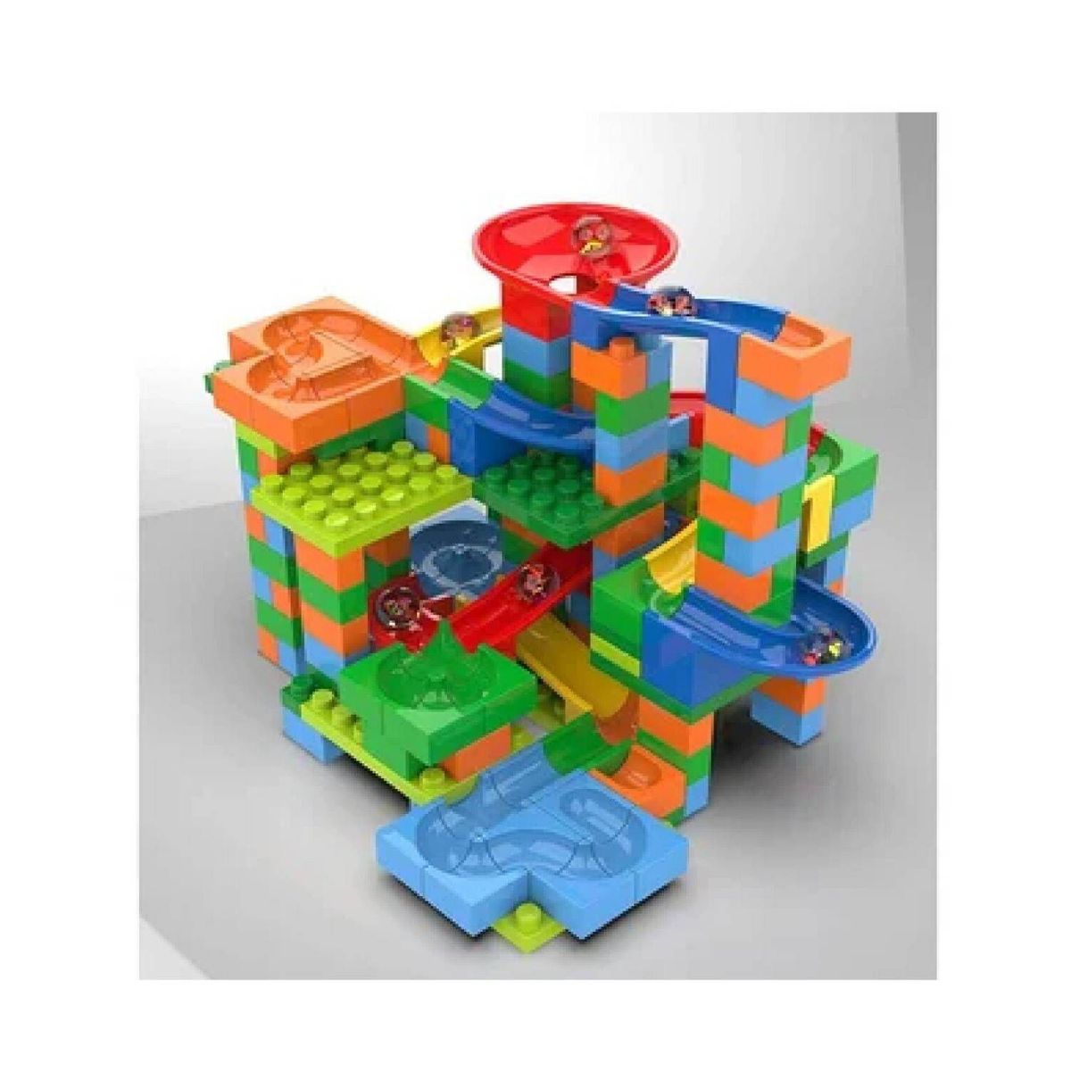 GENERICO - Juego de construcción bloques track maze 248pc