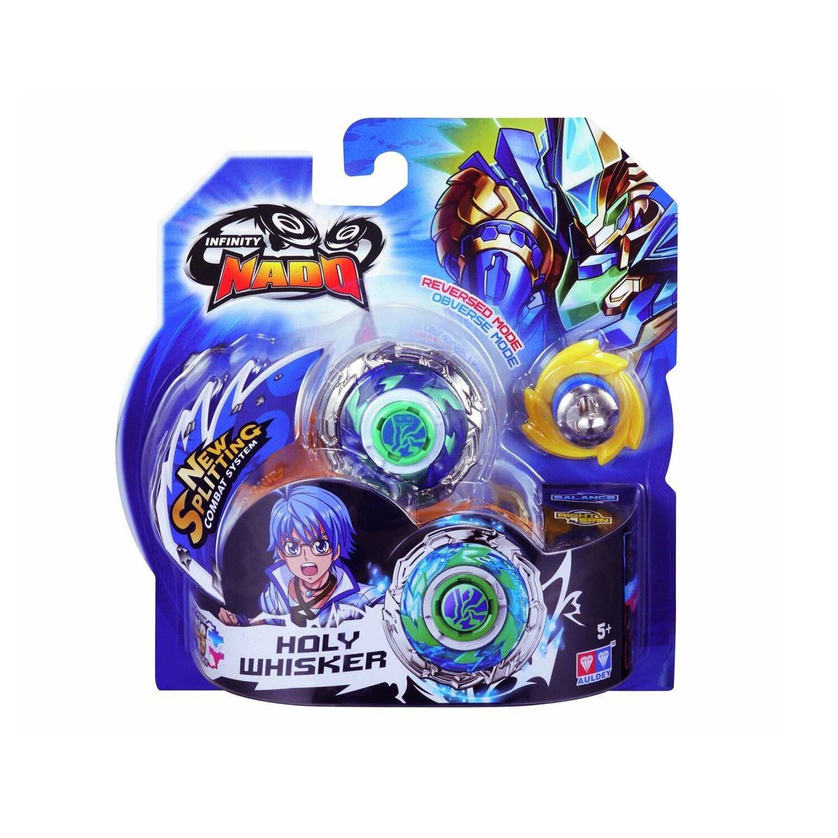 INFINITY NADO - Juguete Trompo de Batalla Acrobacias Super Whisker