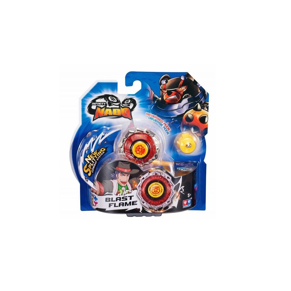 INFINITY NADO - Juguete Trompo de Batalla Acrobacias Blast Flame