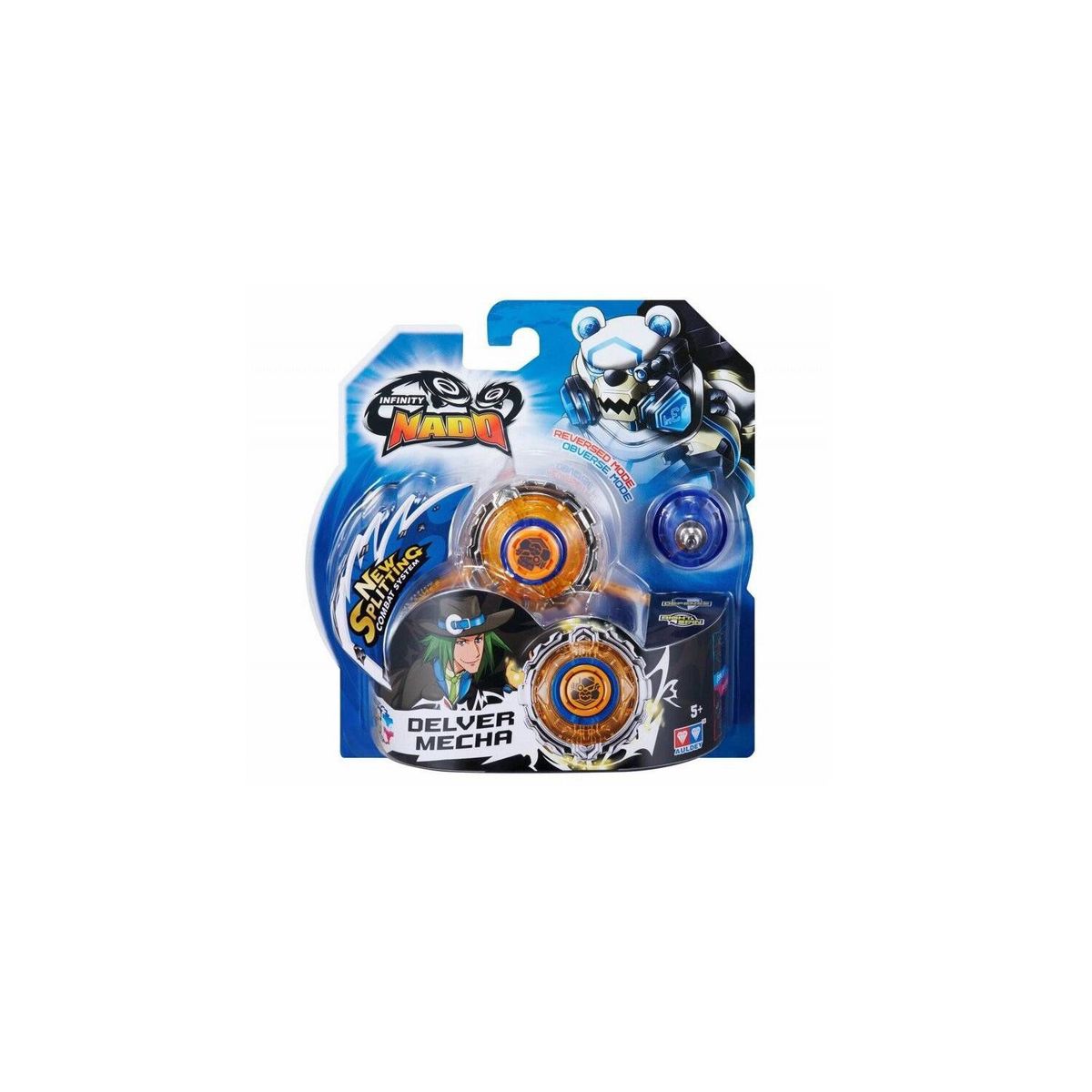 INFINITY NADO - Juguete Trompo de Batalla Acrobacias Delver Mecha