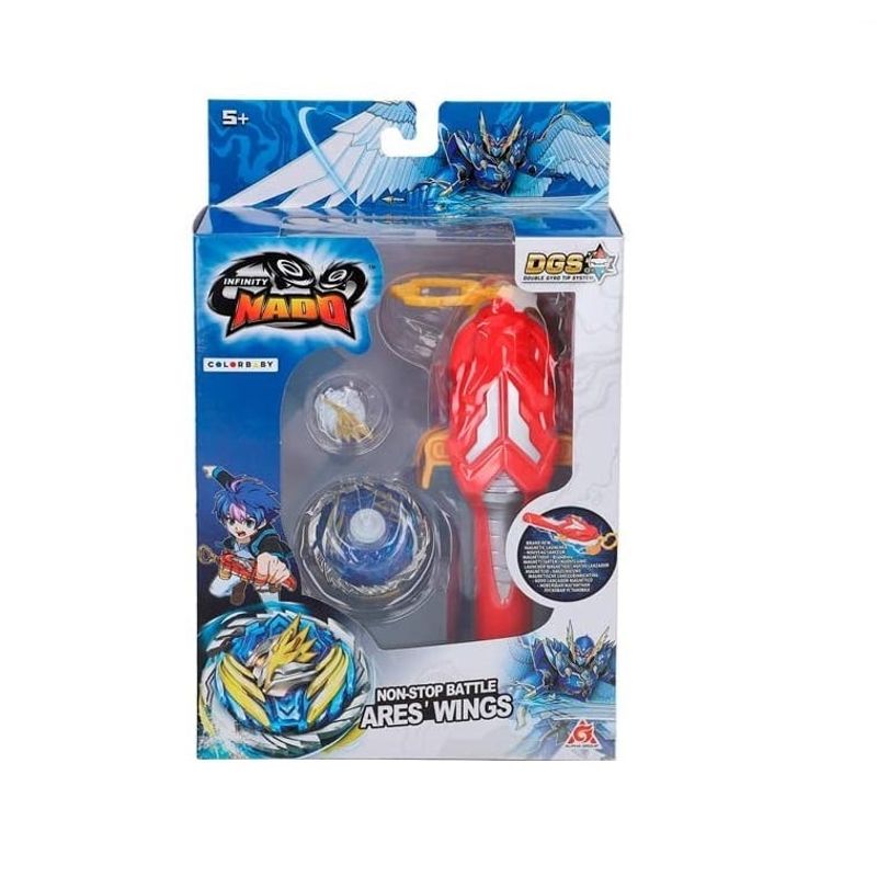 INFINITY NADO - Juguete Trompo de Batalla Serie v OriginaI Ares Wings