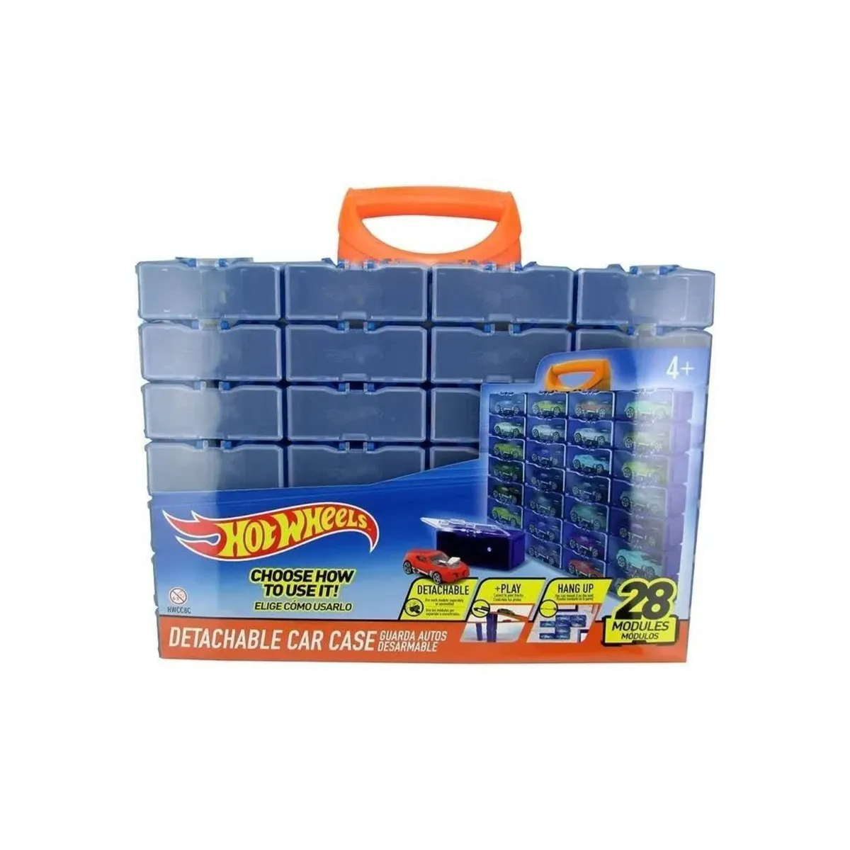 HOT WHEELS - HOT WHEELS Car Case Multimodular por 28 pcs