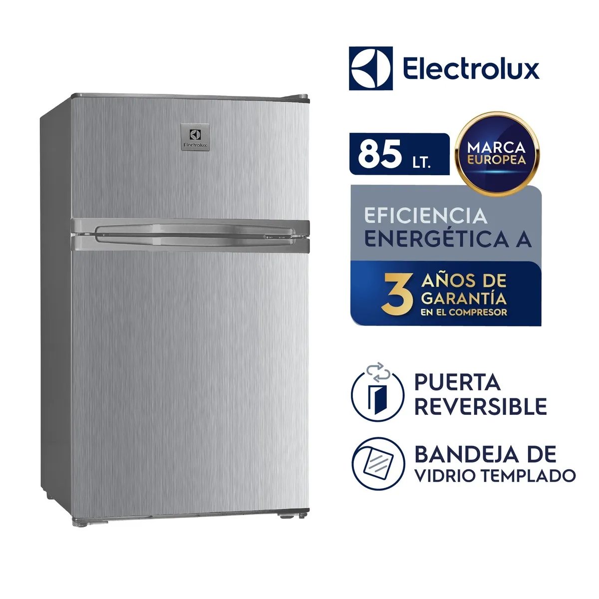 ELECTROLUX - Frigobar 85L  Electrolux Frost 2 Puertas ERTM87G2HQS