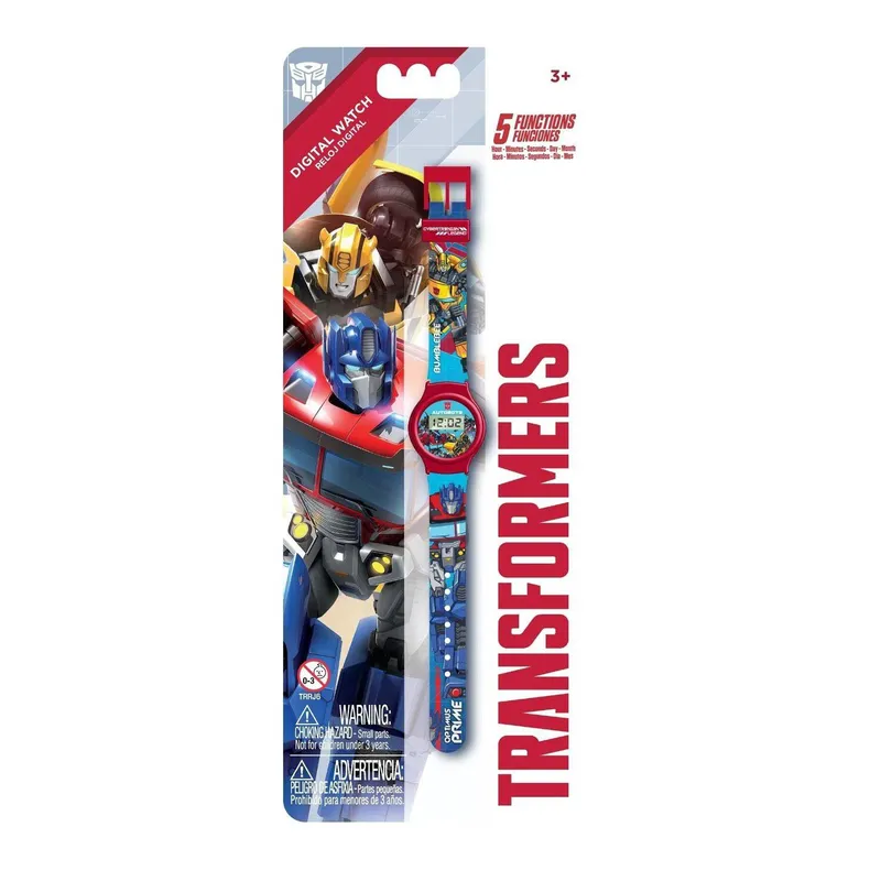 TRANSFORMERS - Reloj Transformers Autobots Digital Niño