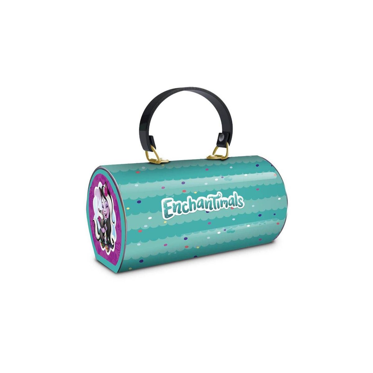 ENCHANTIMALS - Juguete Cartera Metálica Niña Enchantimals