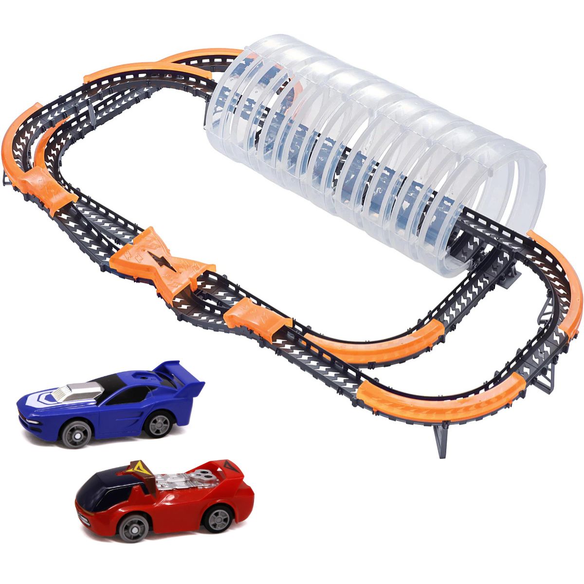 WAVE RACERS - Juguete Pista de Carrera Espiral Frency con 9 Vueltas