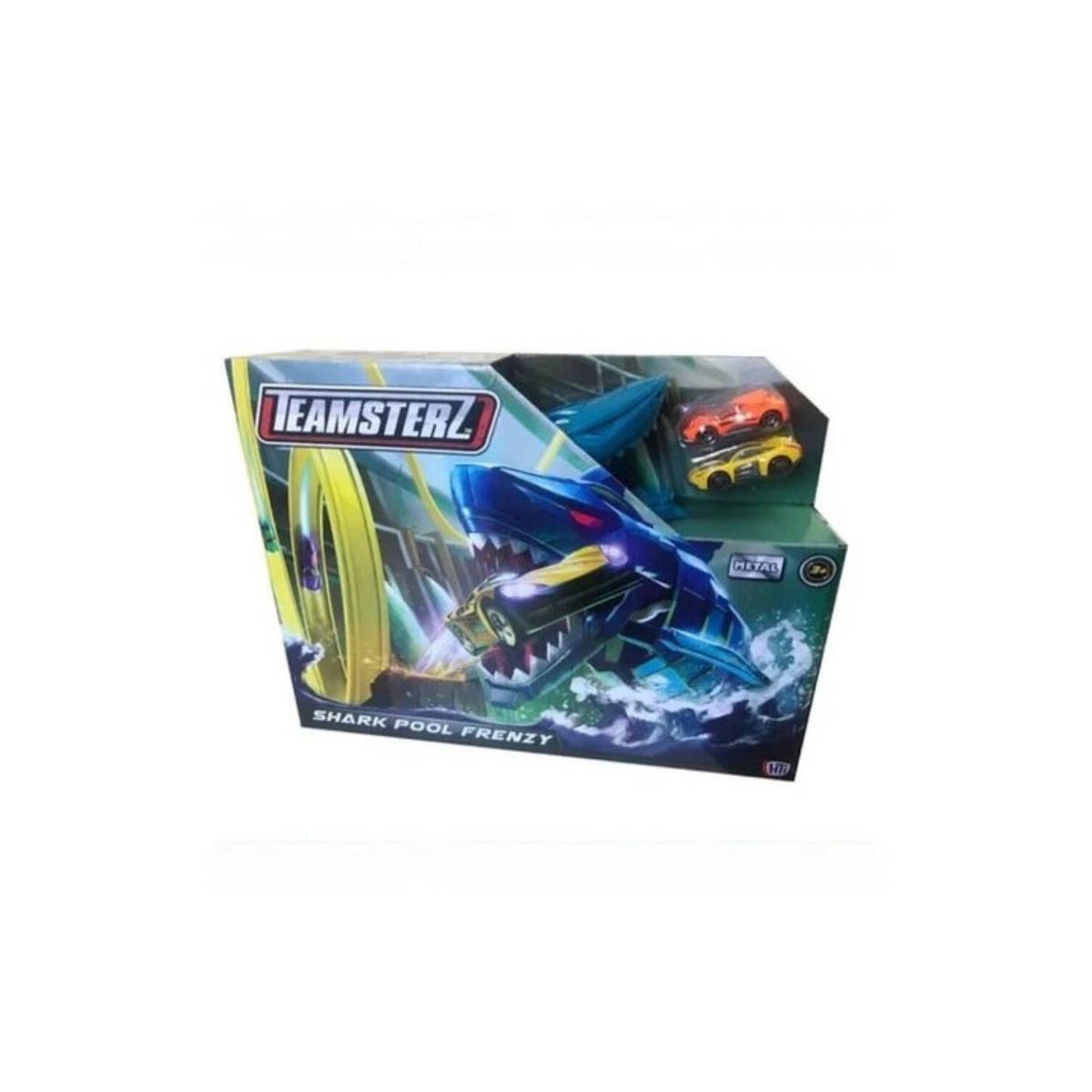 TEAMSTERZ - Juguete Pista Ataque Tiburón Teamsterz