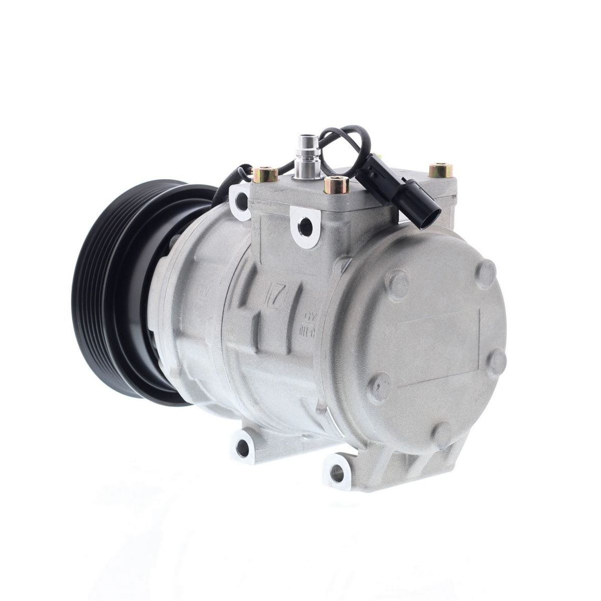 AMERICAN AIR - Compresor de AC 10PA17C 6PK 12V 117MM CORTO AFTERMARKET