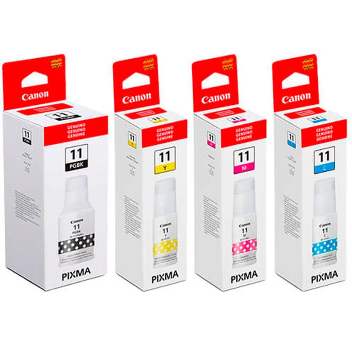 CANON - Juego de Tinta Canon GI-11 CMYK original