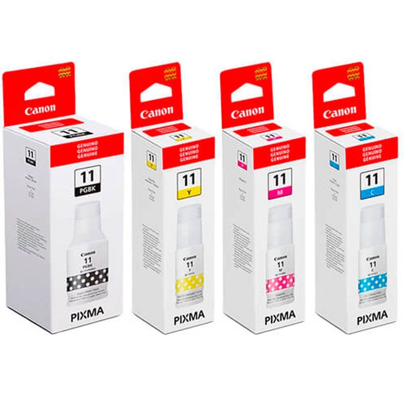 CANON - Juego de Tinta Canon GI-11 CMYK original